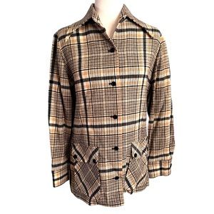 Vintage 1960's Young Pendleton Wool Barn Jacket